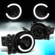 Load image into Gallery viewer, DNA Headlights for Toyota FJ Cruiser (2007-2014) with LED DRL Sequential Turn Signal Alternate Image