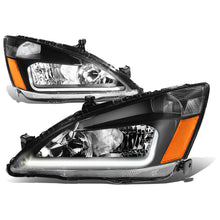 Load image into Gallery viewer, DNA Headlights Honda Accord (2003-2007) w/ LED DRL - Black or Chrome Housing Alternate Image