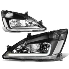 Load image into Gallery viewer, DNA Headlights Honda Accord (2003-2007) w/ LED DRL - Black or Chrome Housing Alternate Image