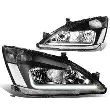 Load image into Gallery viewer, DNA Headlights Honda Accord (2003-2007) w/ LED DRL - Black or Chrome Housing Alternate Image