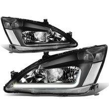 Load image into Gallery viewer, DNA Headlights Honda Accord (2003-2007) w/ LED DRL - Black or Chrome Housing Alternate Image