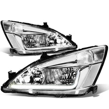 Load image into Gallery viewer, DNA Headlights Honda Accord (2003-2007) w/ LED DRL - Black or Chrome Housing Alternate Image