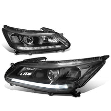 Load image into Gallery viewer, DNA Projector Headlights Honda Accord Sedan (2013-2015) w/ LED DRL - Black or Chrome  Housing Alternate Image
