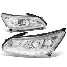 Load image into Gallery viewer, DNA Projector Headlights Honda Accord Sedan (2013-2015) w/ LED DRL - Black or Chrome  Housing Alternate Image