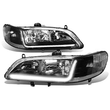 Load image into Gallery viewer, DNA Headlights Honda Accord Coupe / Sedan (98-02) w/ LED DRL - Black / Chrome / Smoke Housing Alternate Image