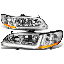 Load image into Gallery viewer, DNA Headlights Honda Accord Coupe / Sedan (98-02) w/ LED DRL - Black / Chrome / Smoke Housing Alternate Image