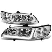 Load image into Gallery viewer, DNA Headlights Honda Accord Coupe / Sedan (98-02) w/ LED DRL - Black / Chrome / Smoke Housing Alternate Image