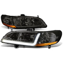 Load image into Gallery viewer, DNA Headlights Honda Accord Coupe / Sedan (98-02) w/ LED DRL - Black / Chrome / Smoke Housing Alternate Image