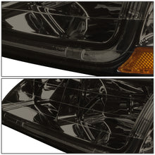 Load image into Gallery viewer, DNA Headlights Honda Accord Coupe / Sedan (98-02) w/ LED DRL - Black / Chrome / Smoke Housing Alternate Image