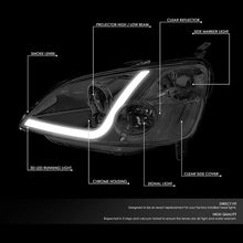 Load image into Gallery viewer, DNA Projector Headlights Honda Civic ES1  / EM2 (01-03) with LED DRL - Black / Chrome / Smoke Housing Alternate Image