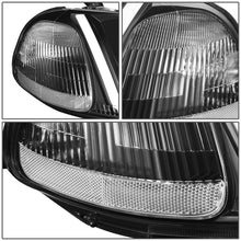 Load image into Gallery viewer, DNA Projector Headlights Honda Civic (96-98) w/ LED DRL - Black / Chrome / Smoke Housing Alternate Image