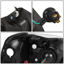 Load image into Gallery viewer, DNA Projector Headlights Honda Civic (99-00) w/ LED DRL - Black / Chrome / Smoke Housing Alternate Image