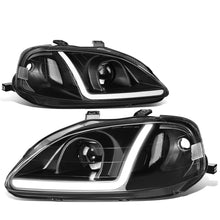 Load image into Gallery viewer, DNA Projector Headlights Honda Civic (99-00) w/ LED DRL - Black / Chrome / Smoke Housing Alternate Image