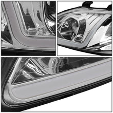 Load image into Gallery viewer, DNA Projector Headlights Honda Civic (99-00) w/ LED DRL - Black / Chrome / Smoke Housing Alternate Image