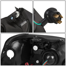 Load image into Gallery viewer, DNA Projector Headlights Honda Civic (99-00) w/ LED DRL - Black / Chrome / Smoke Housing Alternate Image