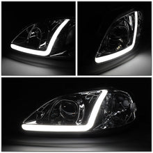Load image into Gallery viewer, DNA Projector Headlights Honda Civic (99-00) w/ LED DRL - Black / Chrome / Smoke Housing Alternate Image