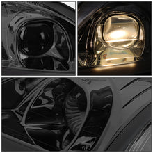 Load image into Gallery viewer, DNA Projector Headlights Honda Civic (99-00) w/ LED DRL - Black / Chrome / Smoke Housing Alternate Image