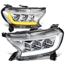 Load image into Gallery viewer, DNA Projector Headlights Ford Ranger XL / XLT (19-23) w/ LED DRL - Black or Chrome Housing Alternate Image