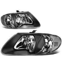 Load image into Gallery viewer, DNA Headlights for Chrysler Town &amp; Country (2001-2007) with Black or Chrome Housing and Clear or Smoke Lens Alternate Image
