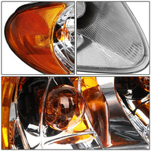 Load image into Gallery viewer, DNA Headlights for Chrysler Town &amp; Country (2001-2007) with Black or Chrome Housing and Clear or Smoke Lens Alternate Image
