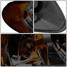 Load image into Gallery viewer, DNA Headlights for Chrysler Town &amp; Country (2001-2007) with Black or Chrome Housing and Clear or Smoke Lens Alternate Image