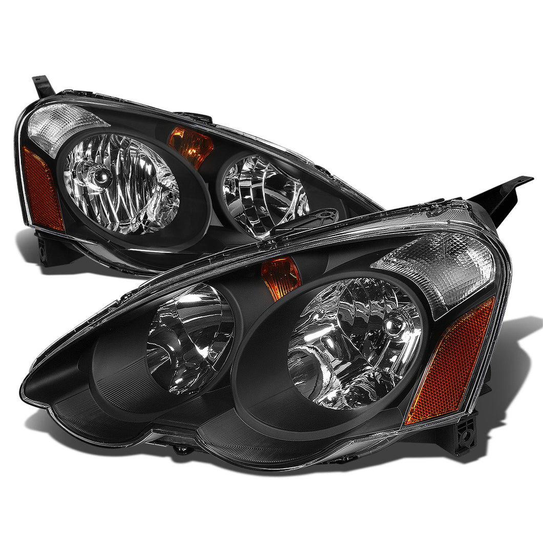 DNA Headlights Acura RSX Coupe (2002-2004) Black or Chrome Housing