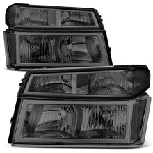 Load image into Gallery viewer, DNA Headlights Chevy Colorado / GMC Canyon (2004-2012) w/ LED DRL - Black or Chrome Housing Alternate Image