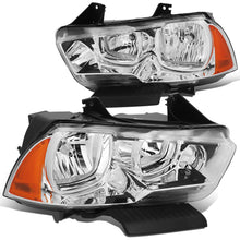 Load image into Gallery viewer, DNA Headlights Dodge Charger Sedan (2011-2014) Black or Chrome Housing Alternate Image