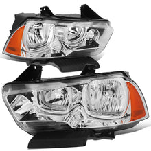 Load image into Gallery viewer, DNA Headlights Dodge Charger Sedan (2011-2014) Black or Chrome Housing Alternate Image