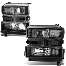 Load image into Gallery viewer, DNA Headlights Chevy Silverado 1500 (2019-2021) Black or Chrome Housing Alternate Image