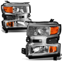 Load image into Gallery viewer, DNA Headlights Chevy Silverado 1500 (2019-2021) Black or Chrome Housing Alternate Image
