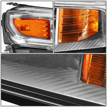 Load image into Gallery viewer, DNA Headlights Chevy Silverado 1500 (2019-2021) Black or Chrome Housing Alternate Image