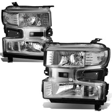 Load image into Gallery viewer, DNA Headlights Chevy Silverado 1500 (2019-2021) Black or Chrome Housing Alternate Image