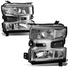 Load image into Gallery viewer, DNA Headlights Chevy Silverado 1500 (2019-2021) Black or Chrome Housing Alternate Image