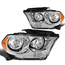 Load image into Gallery viewer, DNA Headlights Dodge Durango (2011-2013) Black or Chrome Housing Alternate Image