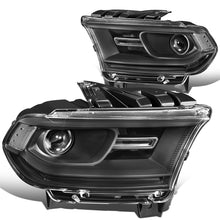 Load image into Gallery viewer, DNA Headlights Dodge Durango (14-20) Black Housing w/ Amber or Clear Corner Lens Alternate Image