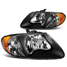 Load image into Gallery viewer, DNA Headlights for Chrysler Town &amp; Country (2001-2007) with Black or Chrome Housing and Clear or Smoke Lens Alternate Image