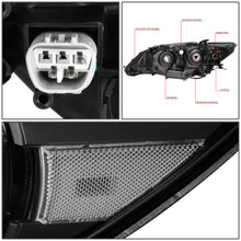 Load image into Gallery viewer, DNA Projector Headlights Lexus ES300H / ES350 (2013-2015) Black or Chrome Housing Alternate Image
