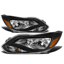 Load image into Gallery viewer, DNA Headlights Ford Focus Sedan (2012-2014) OE Style w/ Black or Chrome Housing Alternate Image