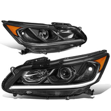 Load image into Gallery viewer, DNA Projector Headlights Honda Accord Sedan (2016-2017) Black or Chrome Housing Alternate Image