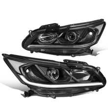 Load image into Gallery viewer, DNA Projector Headlights Honda Accord Sedan (2016-2017) Black or Chrome Housing Alternate Image