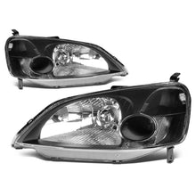 Load image into Gallery viewer, DNA Headlights for Honda Civic ES1  / EM2 (2001-2003) with Black or Chrome Housing and Clear or Smoke Lens Alternate Image