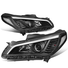 Load image into Gallery viewer, DNA Projector Headlights Hyundai Sonata (2015-2017) OE Style w/ Black or Chrome Housing Alternate Image