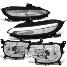 Load image into Gallery viewer, DNA Projector Headlights Jeep Cherokee (2014-2018) OE Style w/ Black or Chrome Housing Alternate Image