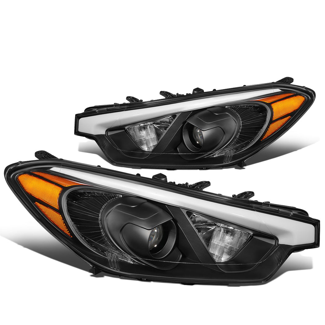 DNA Projector Headlights Kia Forte / Forte Koup / Forte 5 (2014-2016) OE Style w/ Black Housing