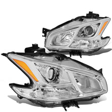 Load image into Gallery viewer, DNA Projector Headlights Nissan Maxima (2009-2014) OE Style w/ Black or Chrome Housing Alternate Image