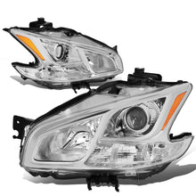 Load image into Gallery viewer, DNA Projector Headlights Nissan Maxima (2009-2014) OE Style w/ Black or Chrome Housing Alternate Image