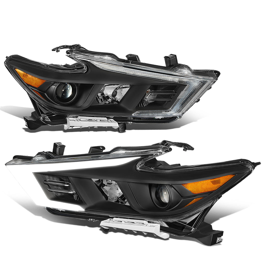 DNA Projector Headlights Nissan Maxima (2016-2018) OE Style w/ Black or Chrome Housing