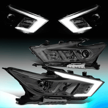 Load image into Gallery viewer, DNA Projector Headlights Nissan Maxima (2016-2018) OE Style w/ Black or Chrome Housing Alternate Image