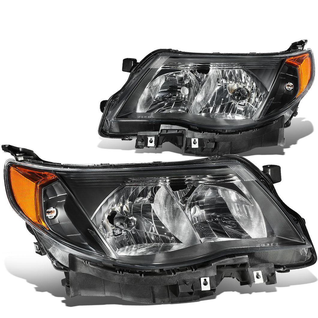 DNA Projector Headlights Subaru Forester (2009-2013) OE Style w/ Black or Chrome Housing